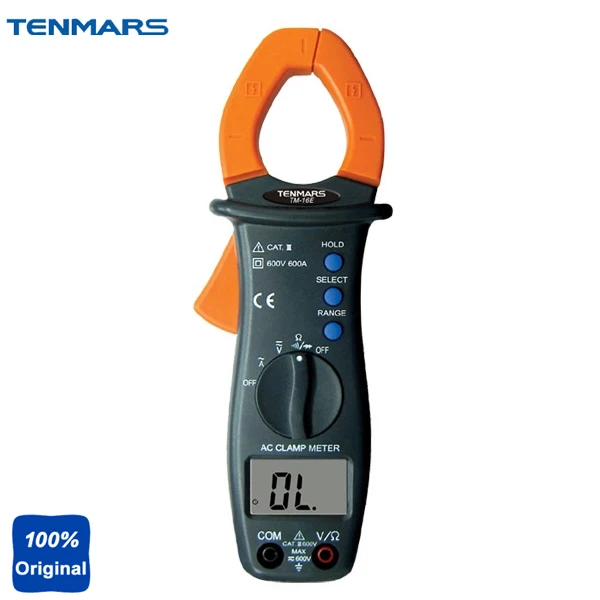 

TM-16E Portable AC volts, DC volts, AC current, Resistance, Continuity, Diode ranges Tester, AC Clamp Meter