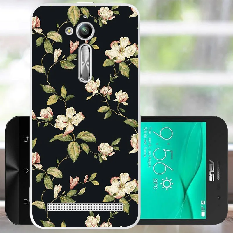 FANATU ASUS Zenfone GO ZB500KL чехол силиконовый 5," ZB500KL Задний защитный чехол из ТПУ для ASUS Zenfone ZB500KL чехол для телефона