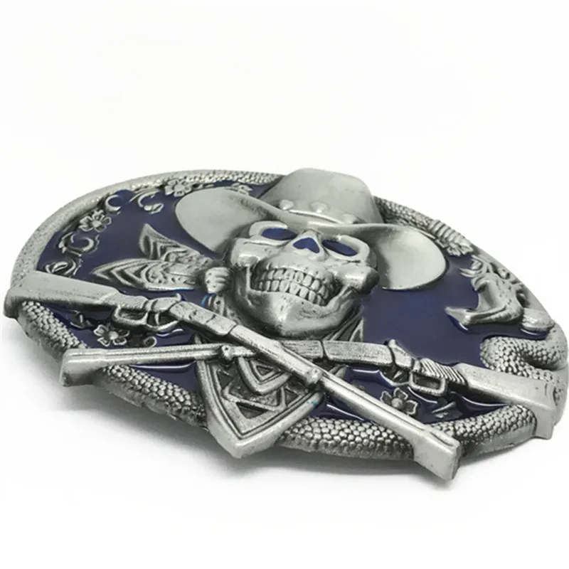 Мужской ремень в ковбойском стиле из металлического сплава с пряжкой|skull belt