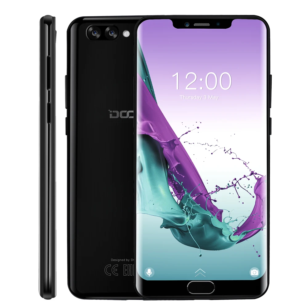 DOOGEE Y7 Plus сотовый телефон 6 18 дюймов ГБ ОЗУ 64 Гб ПЗУ Восьмиядерный процессор MTK6757