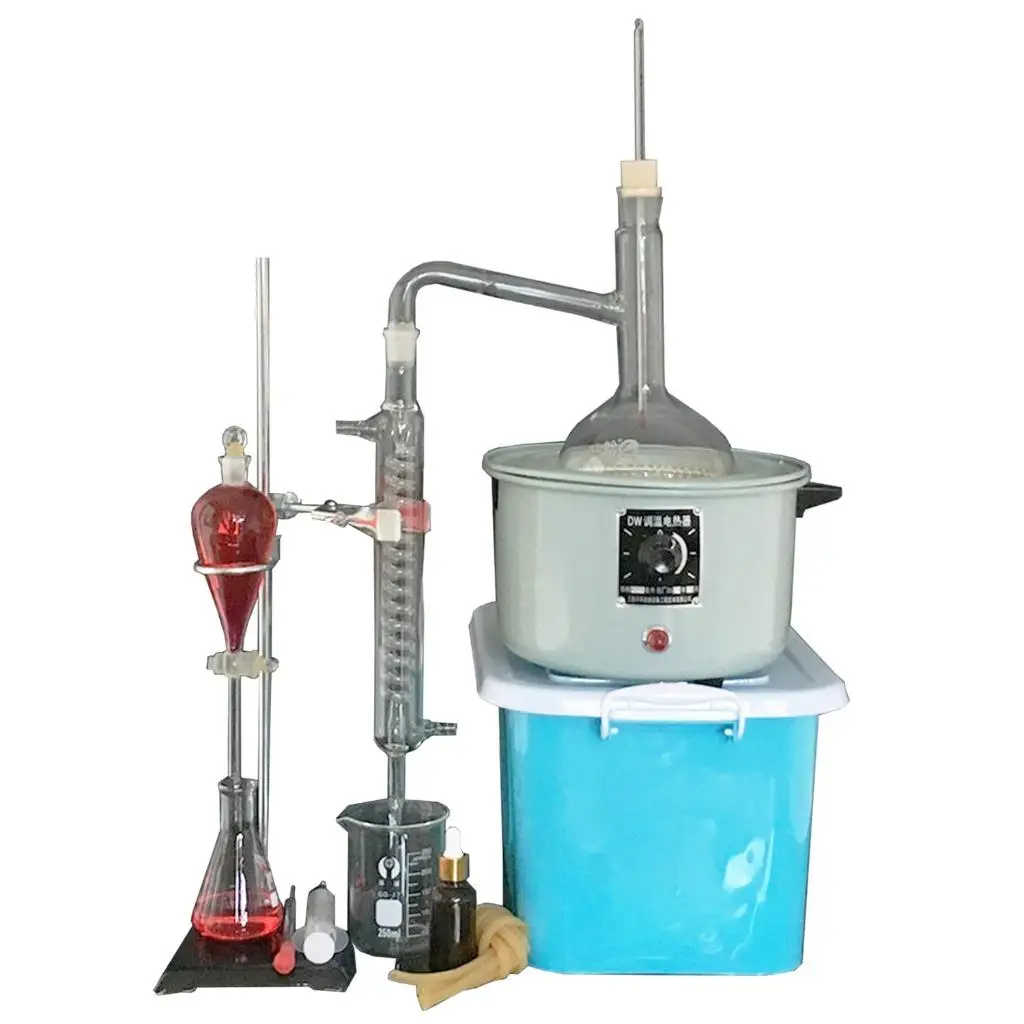 Аппарат для лабораторной дистилляции 1000 мл 23 шт.|water distiller kit|kit distillationdistiller distillation |