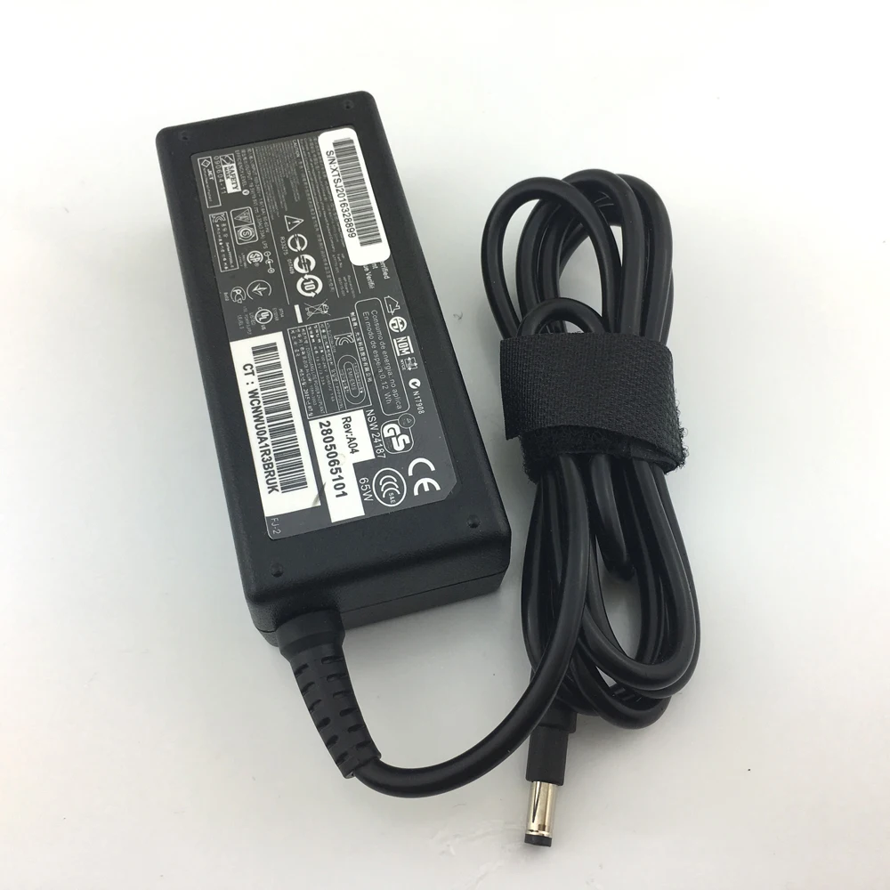 Подлинное 19 5 V 3.33A 65W AC адаптер питания зарядное устройство для HP Pavilion Touchsmart 14 B 15