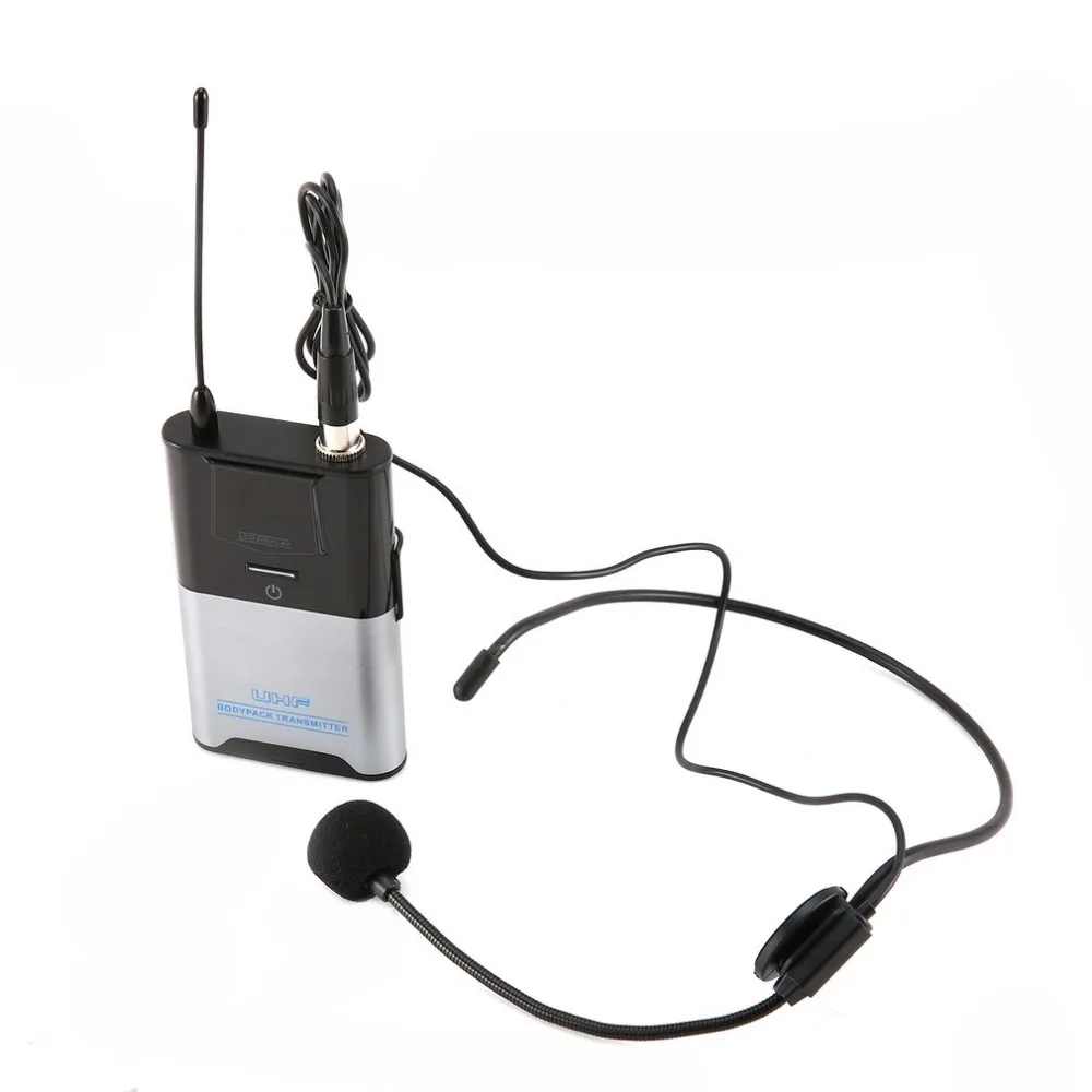 GTD Audio 4x800 Paths UHF divority 2 Handheld & Headset Mic System превосходное качество звука