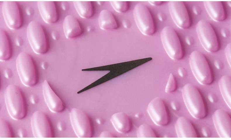 Speedo фитнес тренировочная шапочка из 100% силикона с пузырьками Плавательная для