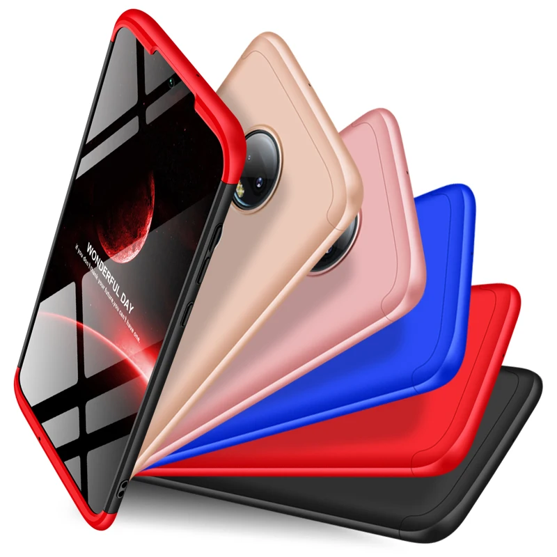 Чехол для Motorola Moto G7 Plus, роскошный защитный чехол с магнитным кольцом, противоударный чехол для MOTO G5s Plus G7 G6