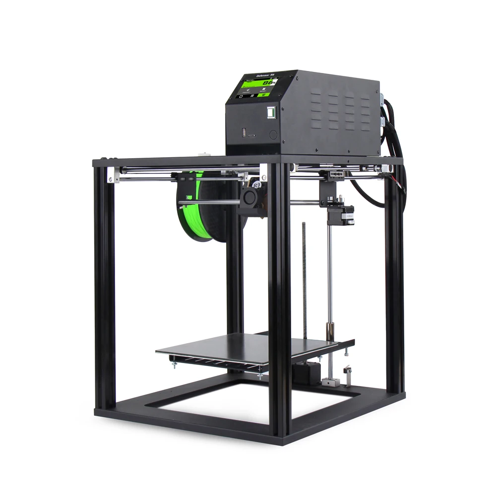 2018 сенсорный экран легкий 3D принтер Defensor R9 полностью Металлическая алюминиевая