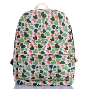 New Hot Floral Backpack Style Fresh Besign Knapsack Rucksack Canvas Schoolbag In Stock | Багаж и сумки