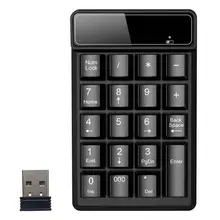 2,4G USB Беспроводная мини цифровая клавиатура 19 клавиш Водонепроницаемая клавиатура с номером