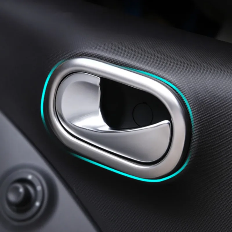 Для Smart Fortwo Forfour декоративная рамка с внутренней ручкой 304 Нержавеющая сталь