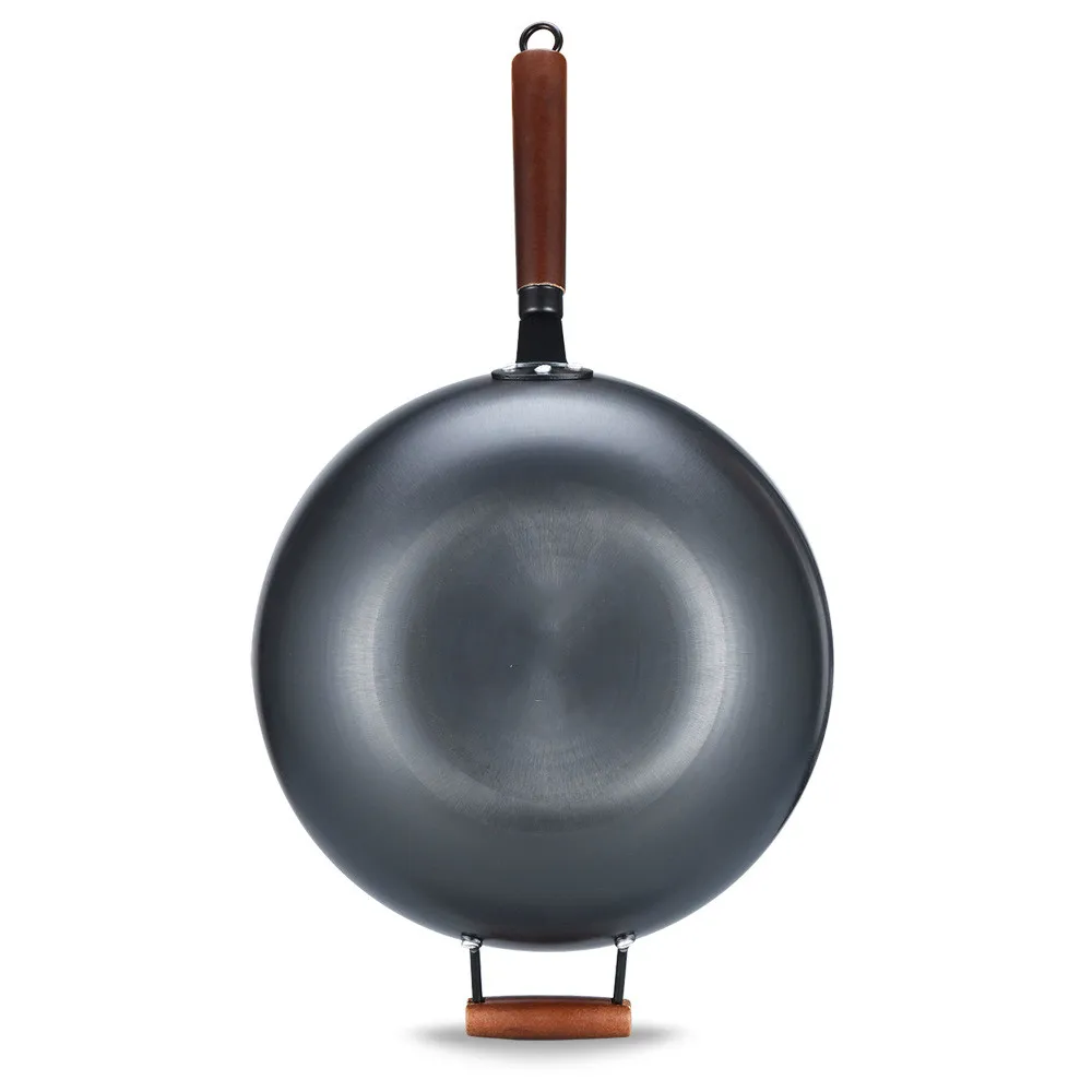 Железная сковорода с антипригарным покрытием кухонная посуда кастрюля