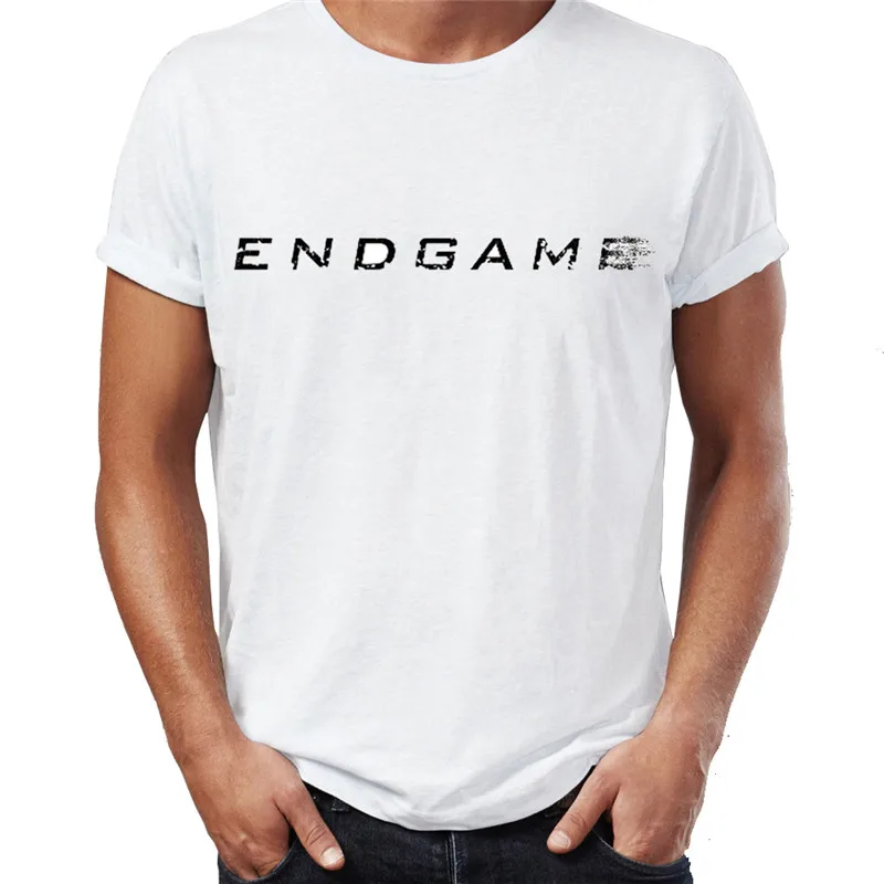 Футболка мужская Мстители Endgame Железный человек Старк смешной Artsy удивительное