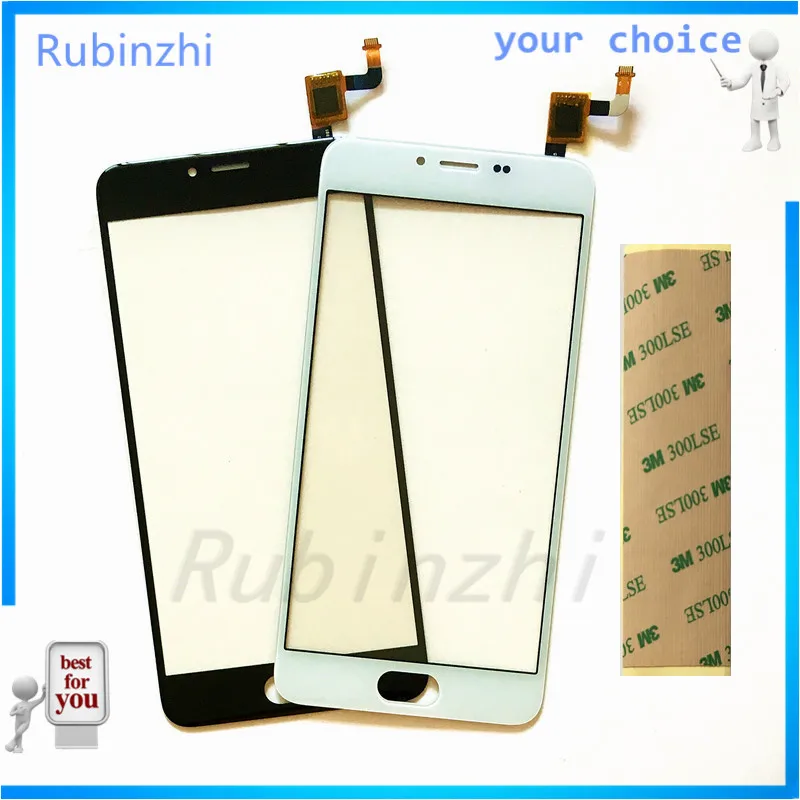 Сенсорная панель RUBINZHI мобильный телефон для Meizu M5 Mini сенсорный датчик дигитайзер