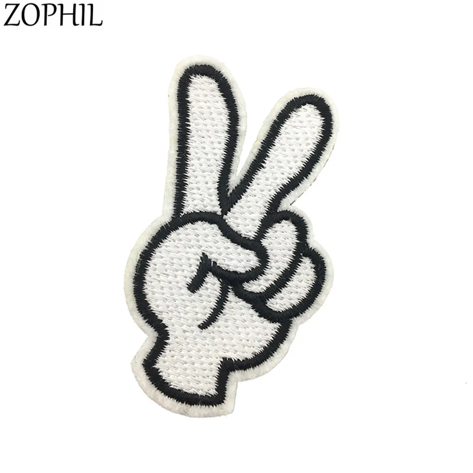 ZOPHIL 9 шт. железные патчи для одежды фетр сделай сам аппликация нашивка куртки
