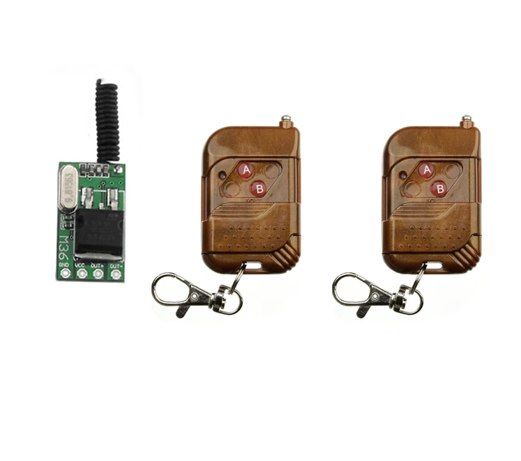 

Светодиодная лампа, мини-переключатель дистанционного управления, бесшумный DC 7 V 9V 10V 12V 24V 36V DC7-36V 1 * приемник + 2 * передатчик