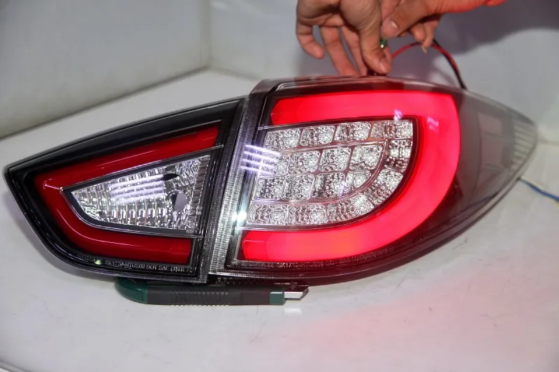 4 шт. задние фары для hyundai IX35 TUCSION светодиодный задний фонарь светодиодные задние фары парковочный свет поворотный свет ходовой свет