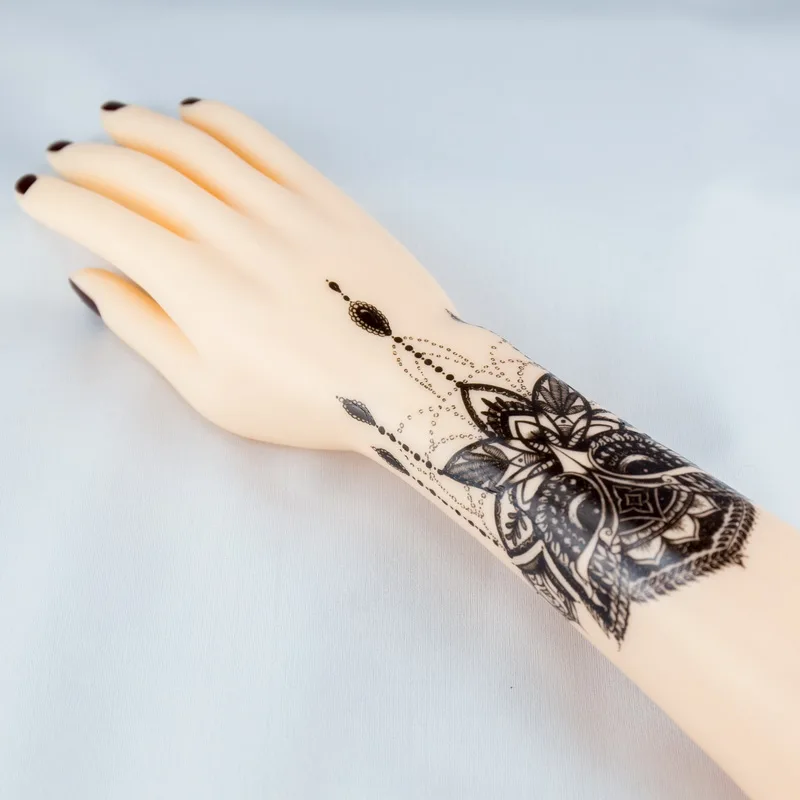 Татуировка с мудрыми совами временная татуировка для боди-арта наклейки