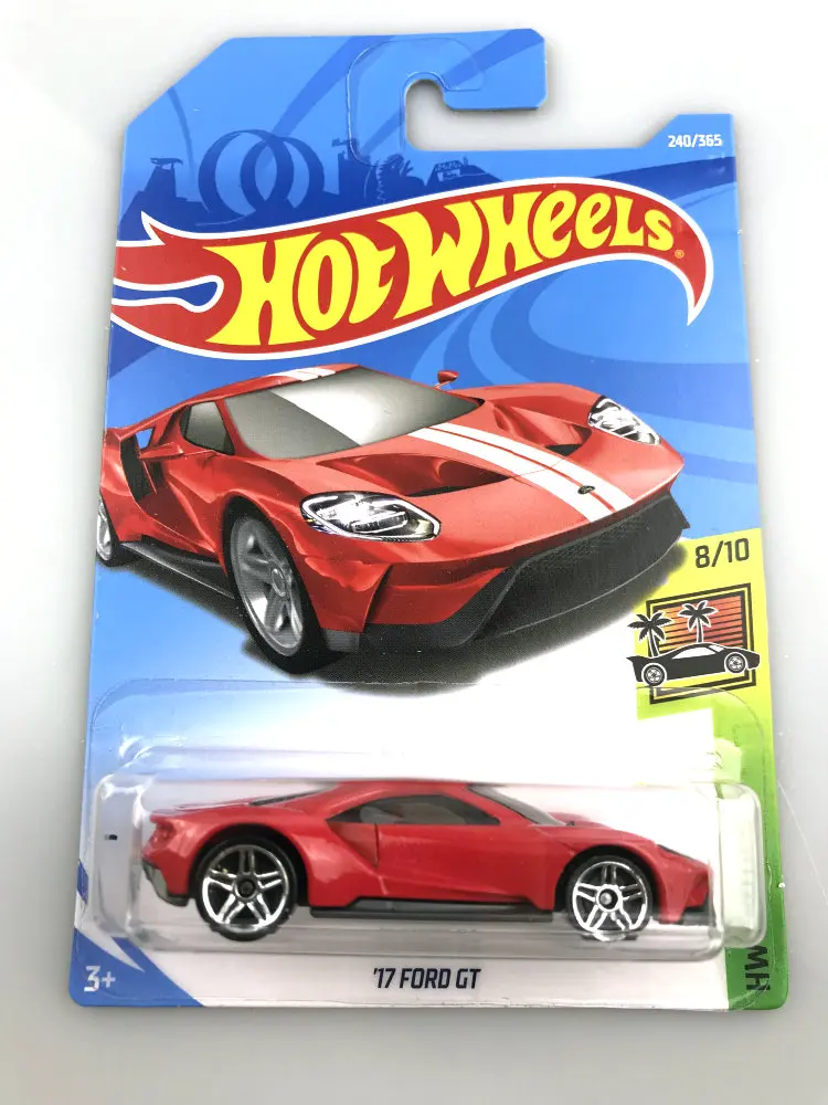 Hot Wheels 1:64 Car 17 FORD GT Коллекционная серия коллекционные металлические автомобили