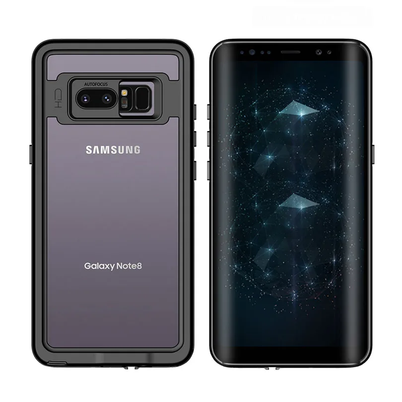 Водонепроницаемый чехол для Samsung Galaxy Note 9 S10 PLUS S9 Plus прозрачный телефона IP68 |
