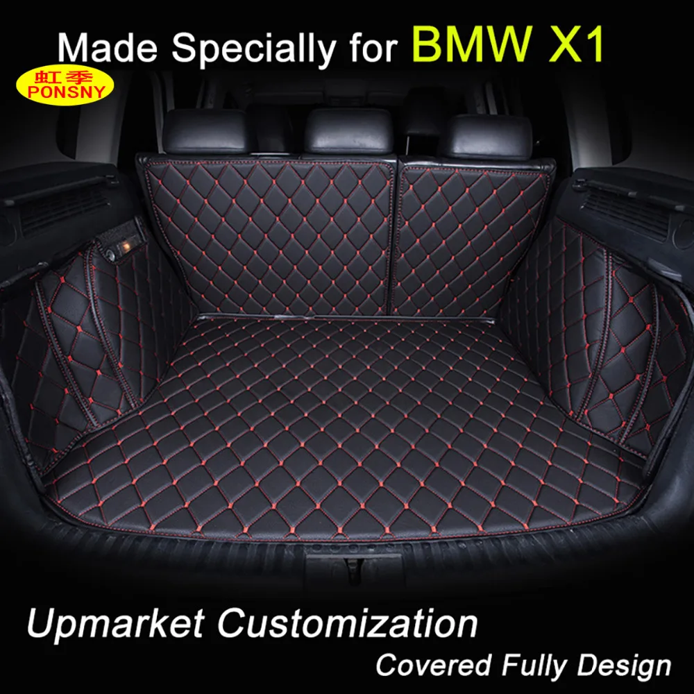 PONSNY автомобильные коврики для багажника по индивидуальному заказу BMW X1 2016 3D