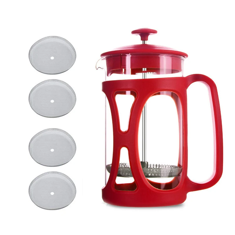 Бразильский французский пресс для кофе и чая 304 фильтр из нержавеющей стали 20