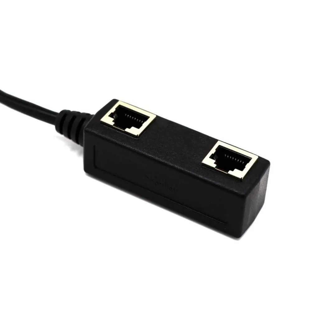LBSC RJ45 сетевой 1 2 порта Ethernet адаптер сплиттер Jackiey папа x женский LAN