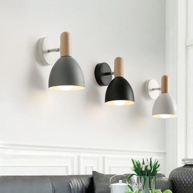 

Nordic Simple Creative Living Room Wall Decoration Corridor Balcony Stairway Bedroom Bedside Wall Lamp