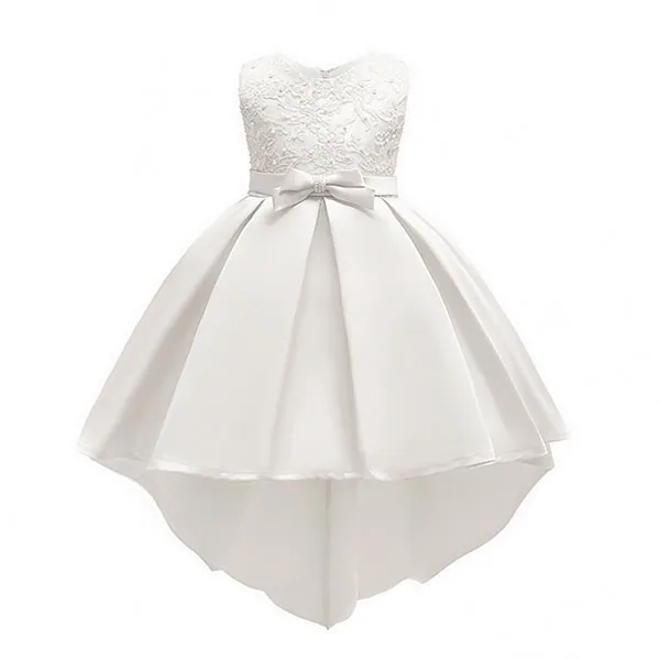 Dress L Вечерние платья для девочек; Детские платья для девочек; вечерние костюмы; Одежда для девочек с цветочным узором; элегантные платья для выпускного вечера - Цвет: Dress L