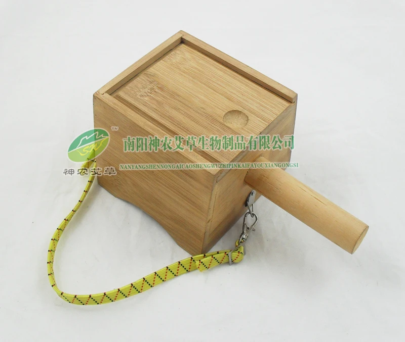 Ручной одноколонный мокса ящик для выжигания прижигание|moxa box|moxibustion boxmoxa moxibustion |