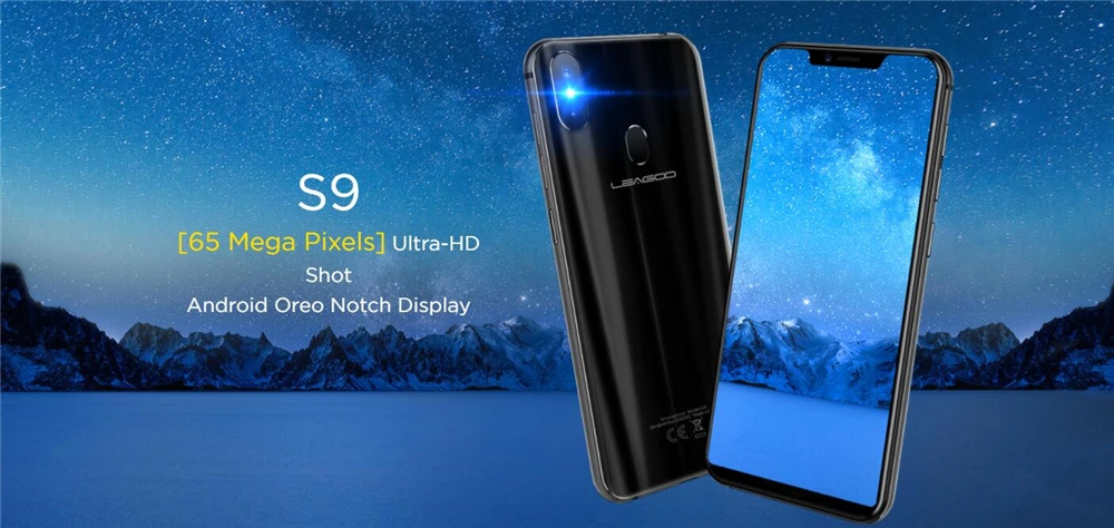 Leagoo S9 4 аппарат не привязан к оператору сотовой связи U форма мобильный телефон Android 8,1 MTK6750 Octa Core 5,8" HD+ ips 4 Гб Оперативная память 32 GB Встроенная память 13.0MP, определение отпечатка пальца