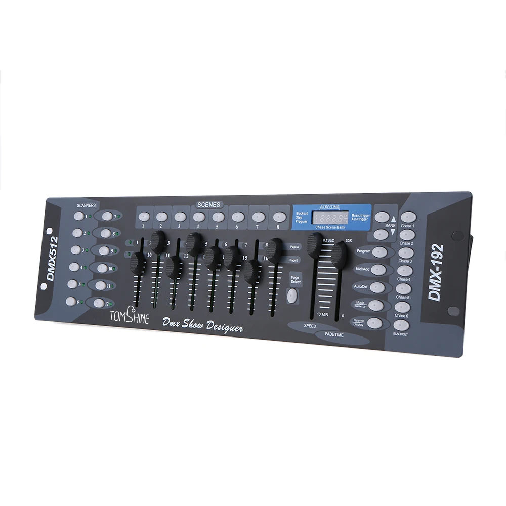 Стиль 192 каналов сценический светильник DMX 512 беспроводной контроллер консоль с передатчиком вечерние DJ диско Операторское Оборудование