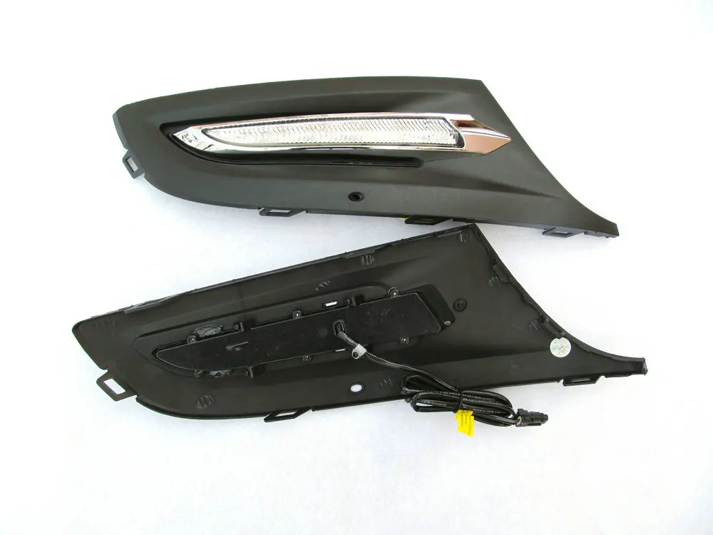 1 комплект СИД автомобиля для Volkswagen Polo 2010 2011 2012 2013 DRL Габаритные огни переход туман крышку лампы
