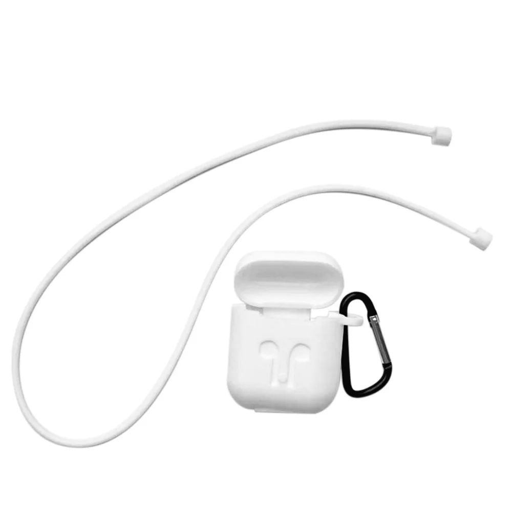 3 в 1 силиконовый чехол для Apple AirPods Bluetooth гарнитуры защитный наушников Коробка Для