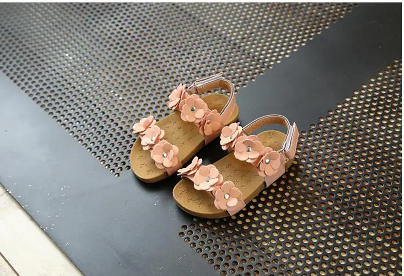 2018 новые модные сандалии для девочек Для детей на лето обувь детская пляжные