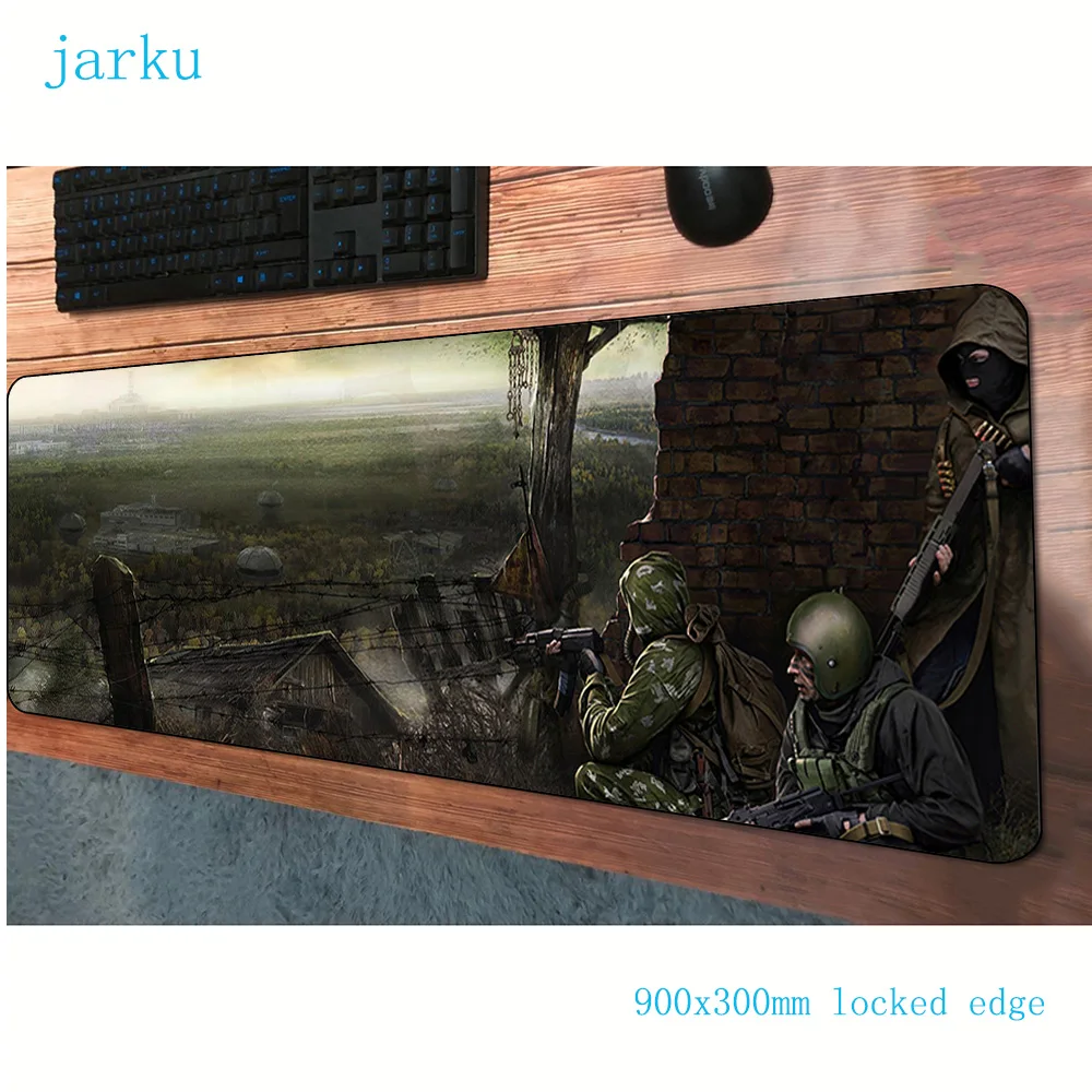 STALKER 900x300x2mm mouse pad gaming mousepad gamer mat game computer High quality desk padmouse laptop play mats | Компьютеры и офис