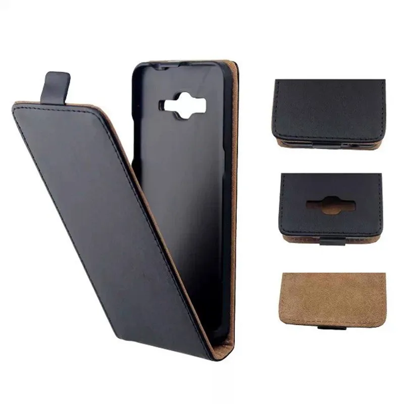 Vertical PU Leather Flip Case Fundas Capa For Samsung Galaxy Grand Prime G530 G530H G5308 Cover TPU Up-Down Open skin pouch | Мобильные