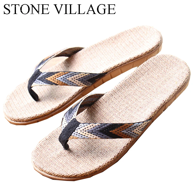Женские и мужские Нескользящие шлепанцы Размеры 35 45|flax slippers|slippers indoormen slippers |