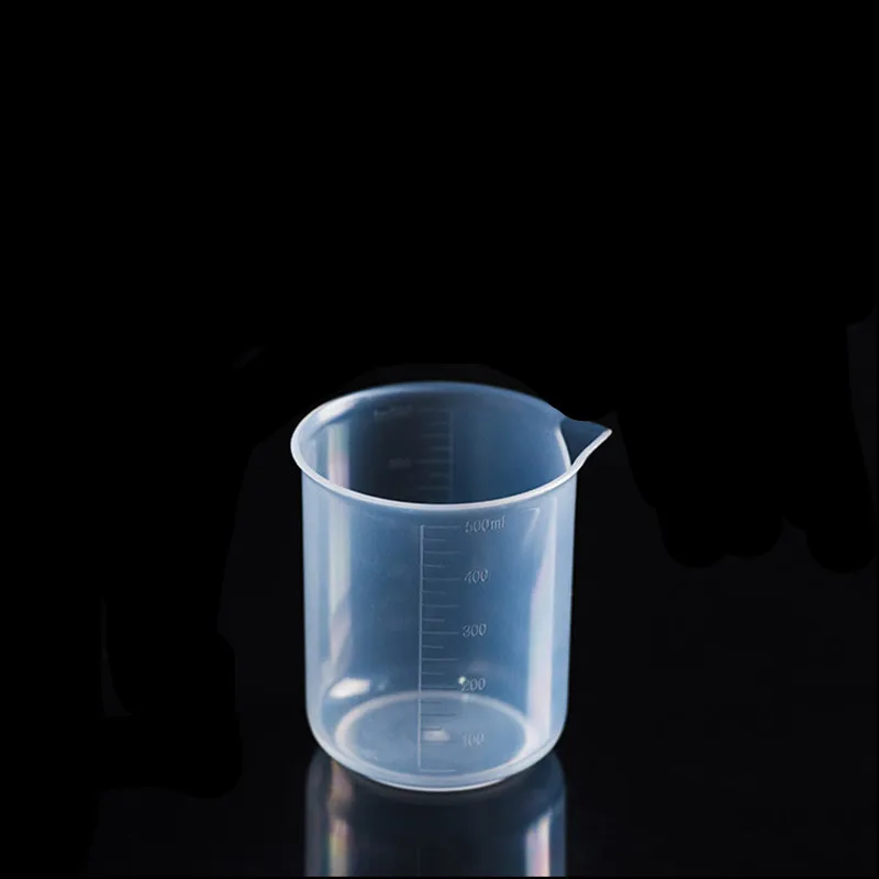 size 500ml 25 мл/50 мл/100 мл/150 мл/250 мл/500 мл/1000 мл прозрачная пластиковая бутылка градуированный мерный стакан для Выпечки Контейнер для Mea - Цвет: size 500ml