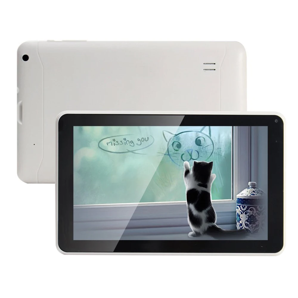 " Android 4,4 планшет Google PC монитор TFT LCD многоточечный Сенсорный экран A33 Quad-Core 8 GB Dual Камера ARM Cortex-A7 HDMI W