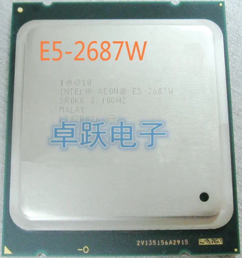 E5 2687W процессор Intel Xeon E5-2687W E5 2687W 3,10 GHz 8-Core 20M DDR3 1600MHz FCLGA2011 TPD 150W
