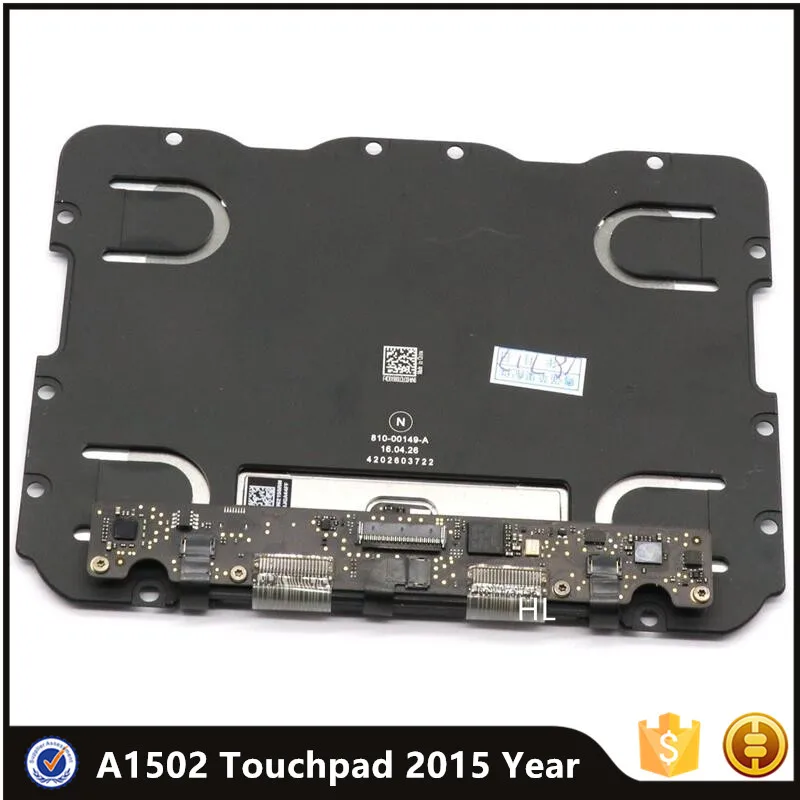

Оригинальная 2015 год A1502 Сенсорная панель 810-00149-04 821-00184-A для Macbook Retina Pro 13 "1502 Touch pad MF839 MF841 EMC2835