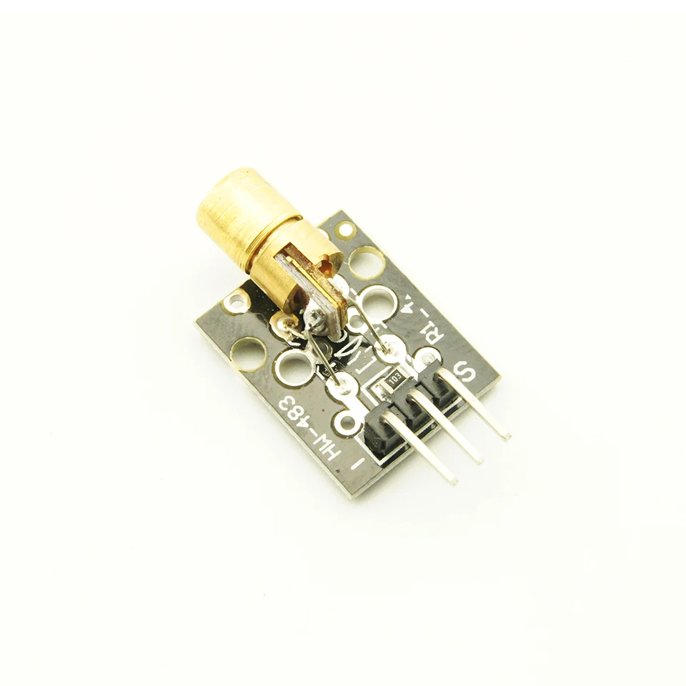 KY 008 3pin 650nm красный лазерный передатчик точка диод Медь головка модуль для arduino DIY