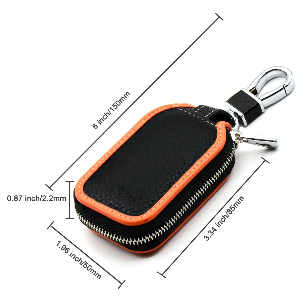 Лучший бумажник для ключей из коровьей кожи чехлы от автомобиля мужской