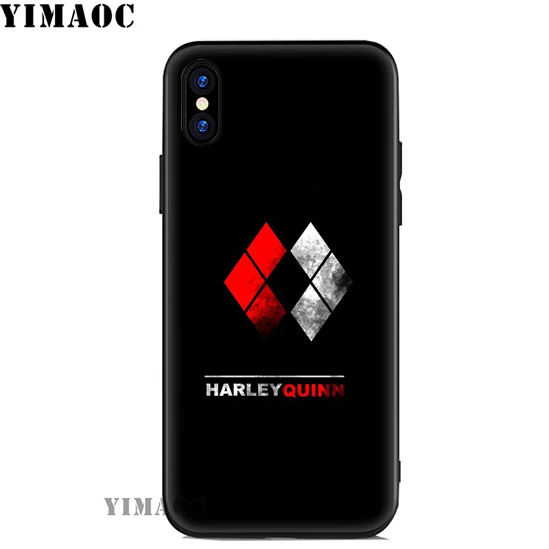 YIMAOC Харли Квинн Отряд Самоубийц Мягкий силиконовый чехол для iPhone 11 Pro Xr Xs Max X или 10