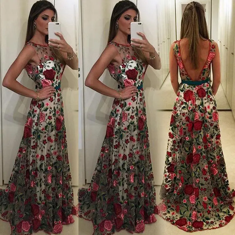 Платье HIRIGIN женское длинное вечернее без рукавов|long dress|sleeveless dresslong maxi |