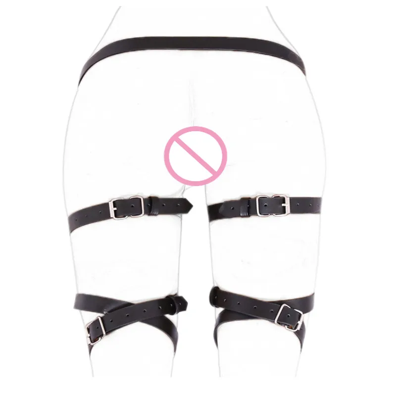 Горячие эротические ремни для обхвата бедра кожаные тела связывания талии