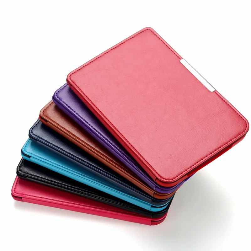 1 шт. из искусственной кожи чехол Защитный для pocketbook touch lux 3 Рубиновый Красный цвет