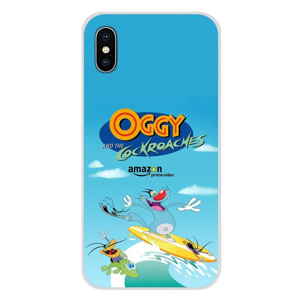Аксессуары для телефона Чехлы Oggy и тараканы Samsung Galaxy A3 A5 A7 A9 A8 Star A6 Plus 2018 2015 2016