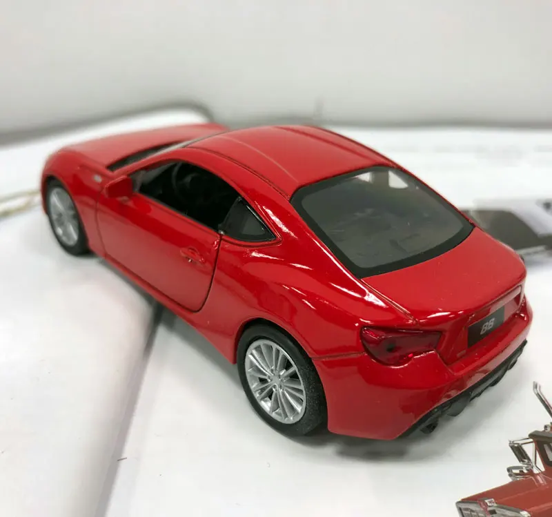5 шт./лот оптовая продажа WELLY масштаб 1/36 игрушки для автомобилей TOYOTA 86 Литые