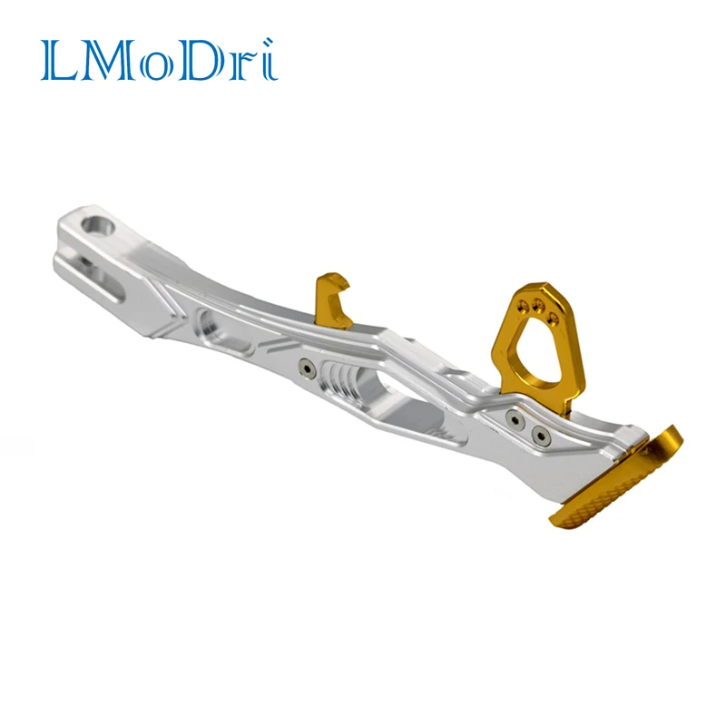 LMoDri CNC алюминиевый сплав мотоциклов Kickstand Kick Side Stand Мотоцикл Скутер уличный