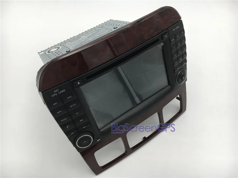 Автомобильный DVD плеер GP Android 7 1 для Mercedes Benz S Class W220 1998 2005 S280 S320 S350 S430 S500 S600
